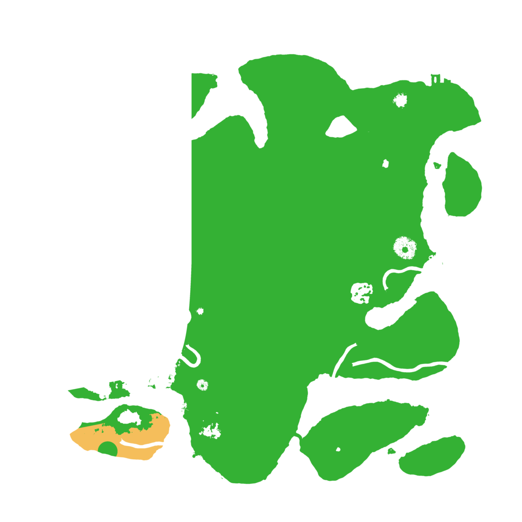 Biome Rust Map: Procedural Map, Size: 3500, Seed: 1996908676