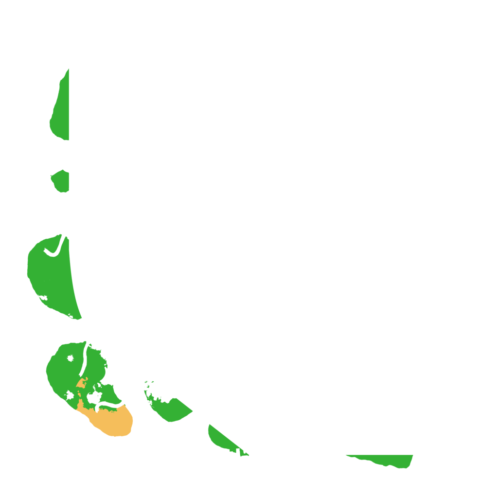 Biome Rust Map: Procedural Map, Size: 3500, Seed: 545859446