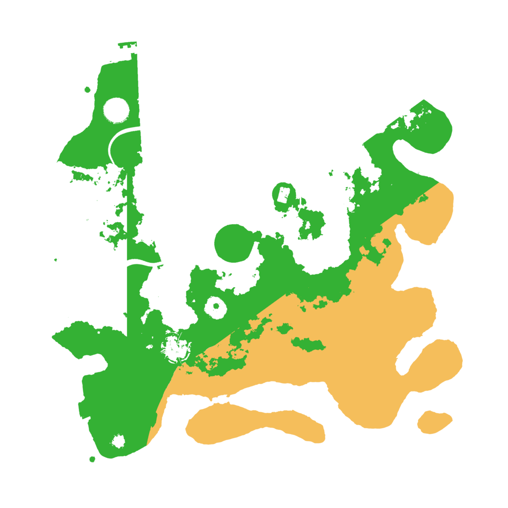 Biome Rust Map: Procedural Map, Size: 3500, Seed: 78916321