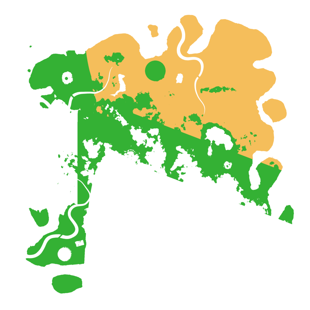 Biome Rust Map: Procedural Map, Size: 4000, Seed: 1924330184