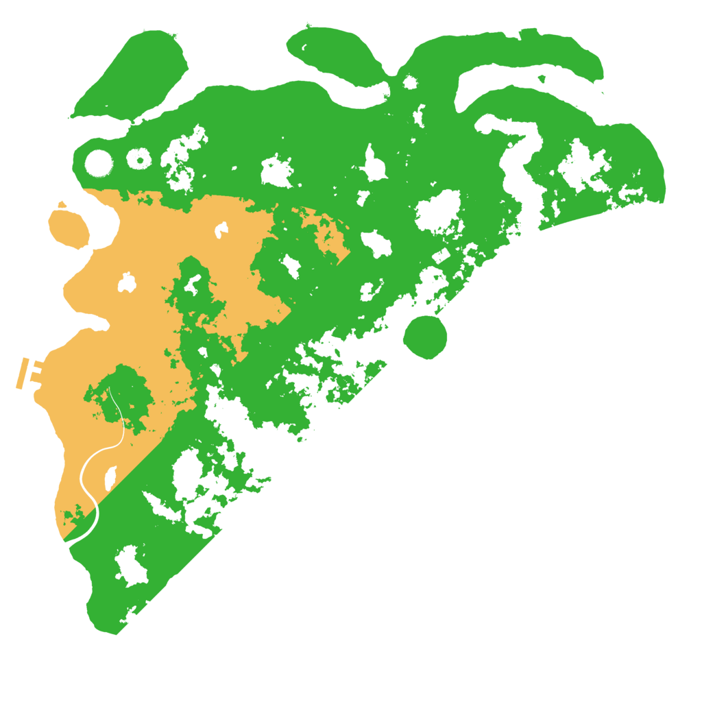 Biome Rust Map: Procedural Map, Size: 4500, Seed: 3951287