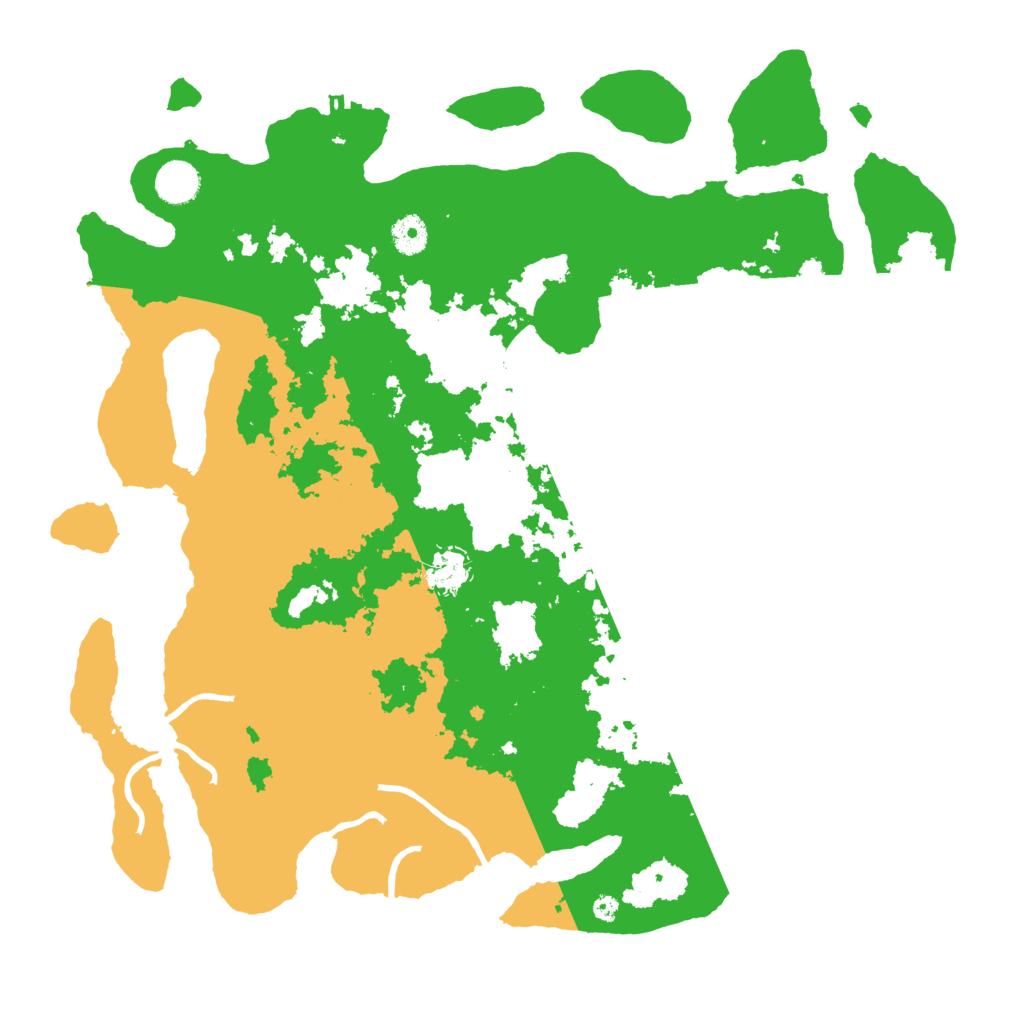 Biome Rust Map: Procedural Map, Size: 4100, Seed: 201509214