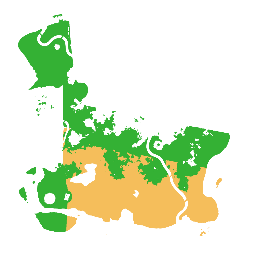 Biome Rust Map: Procedural Map, Size: 4000, Seed: 924979259