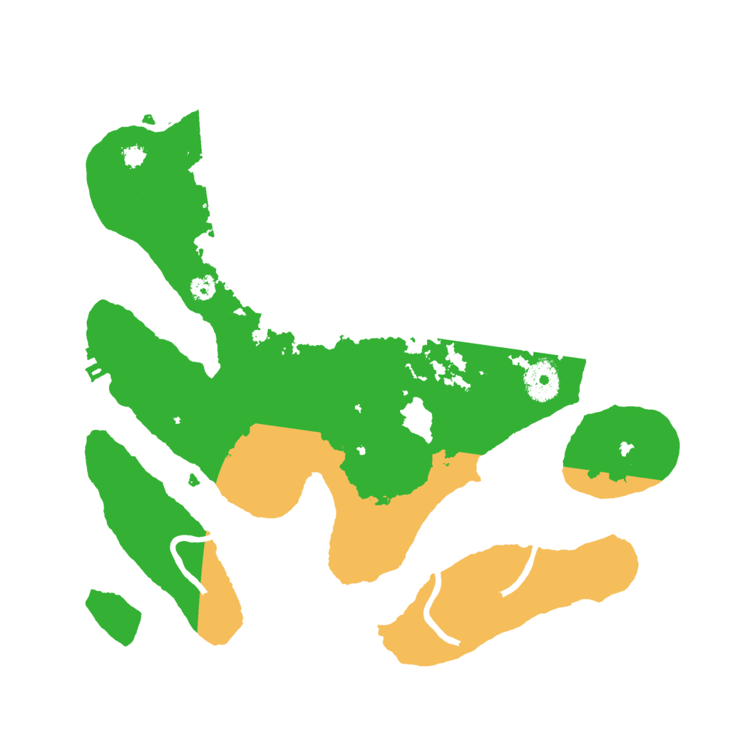 Biome Rust Map: Procedural Map, Size: 3000, Seed: 1664682938