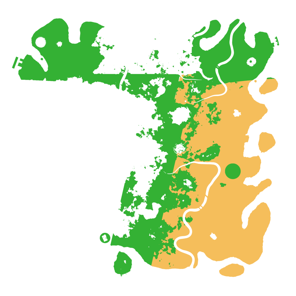 Biome Rust Map: Procedural Map, Size: 5000, Seed: 2115456299