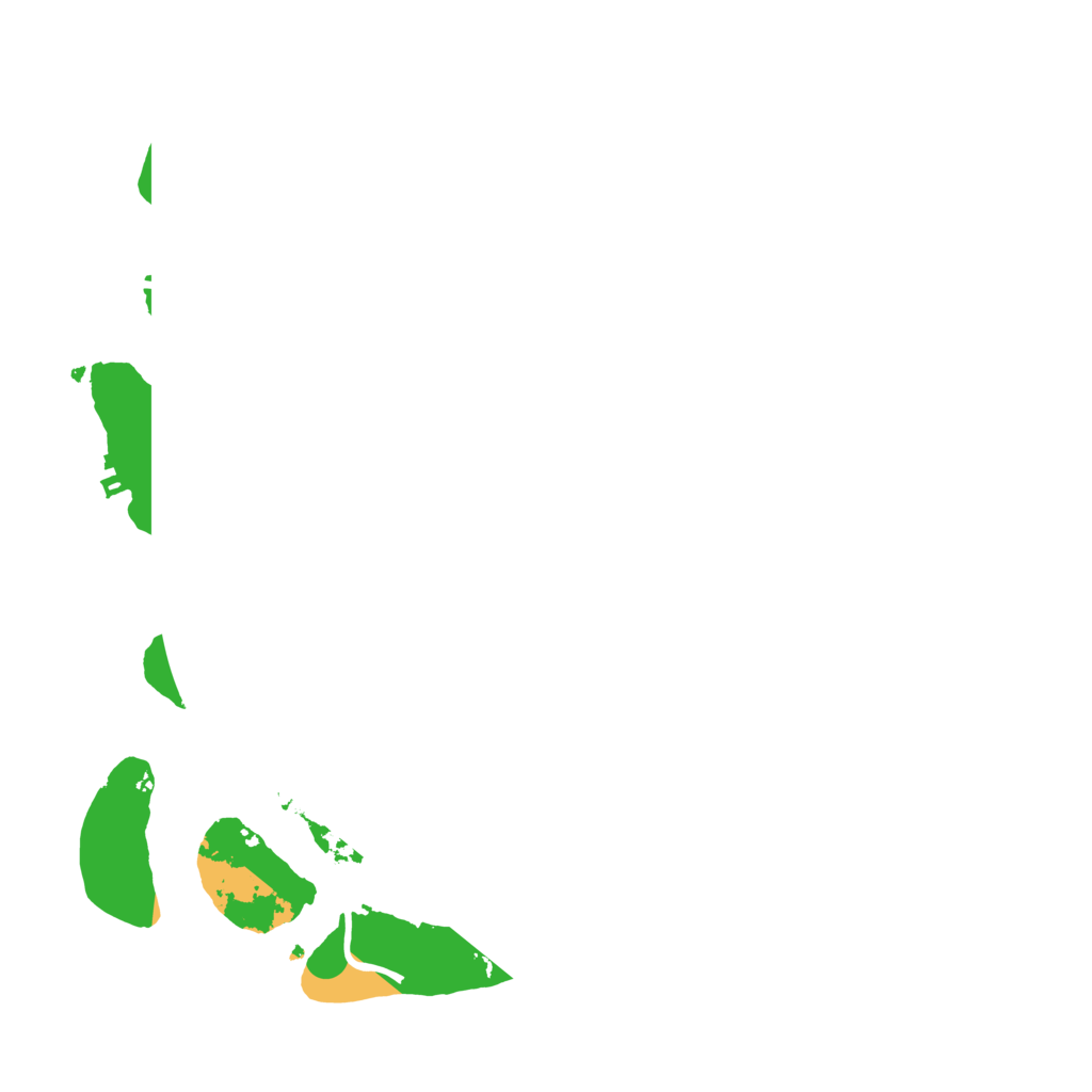 Biome Rust Map: Procedural Map, Size: 3500, Seed: 242868075