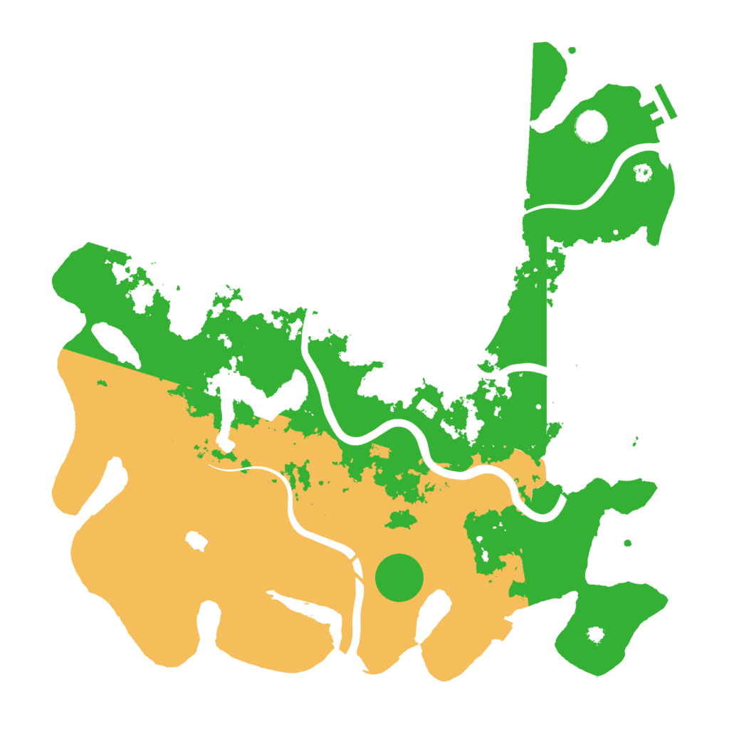 Biome Rust Map: Procedural Map, Size: 4000, Seed: 1037502395