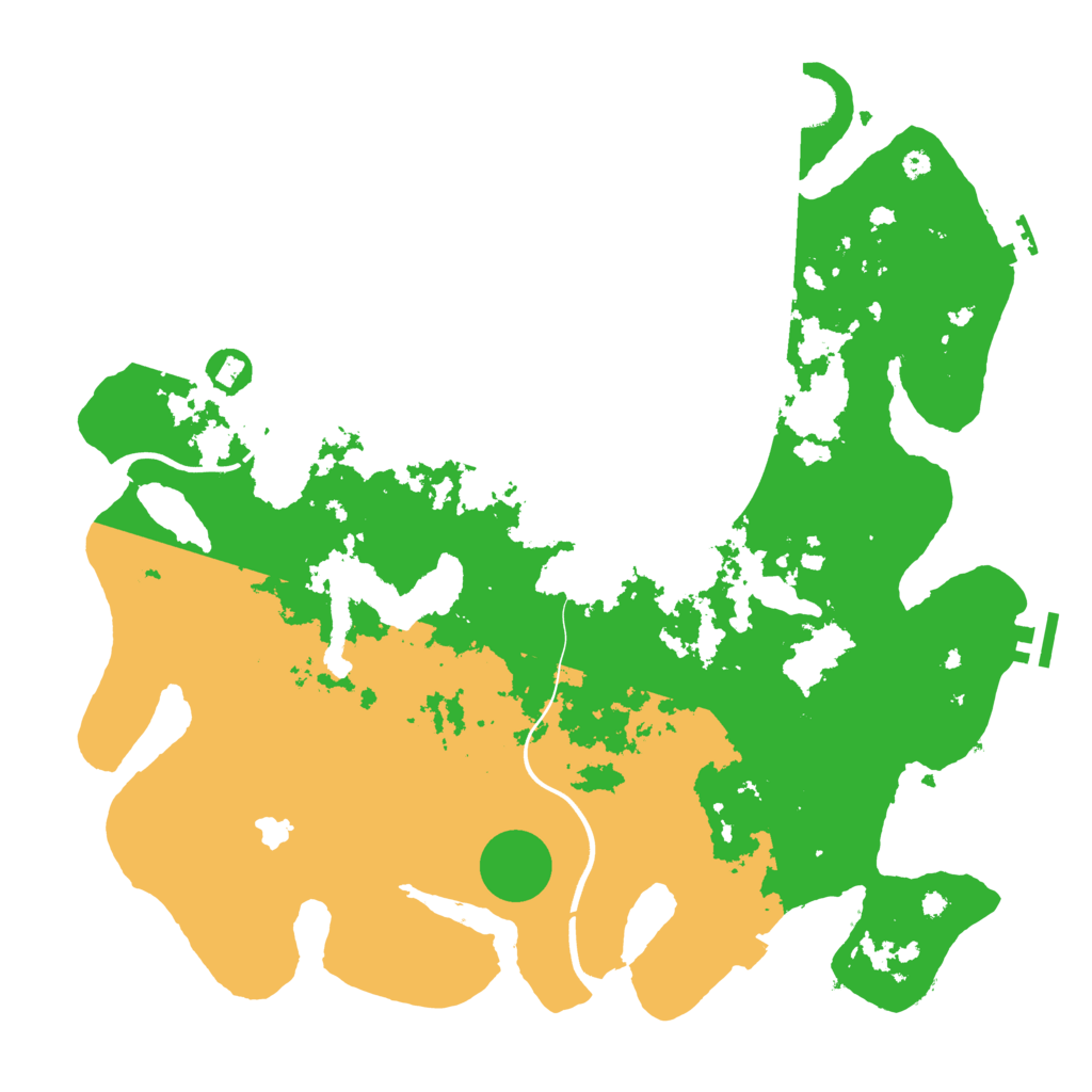 Biome Rust Map: Procedural Map, Size: 4000, Seed: 1037502395