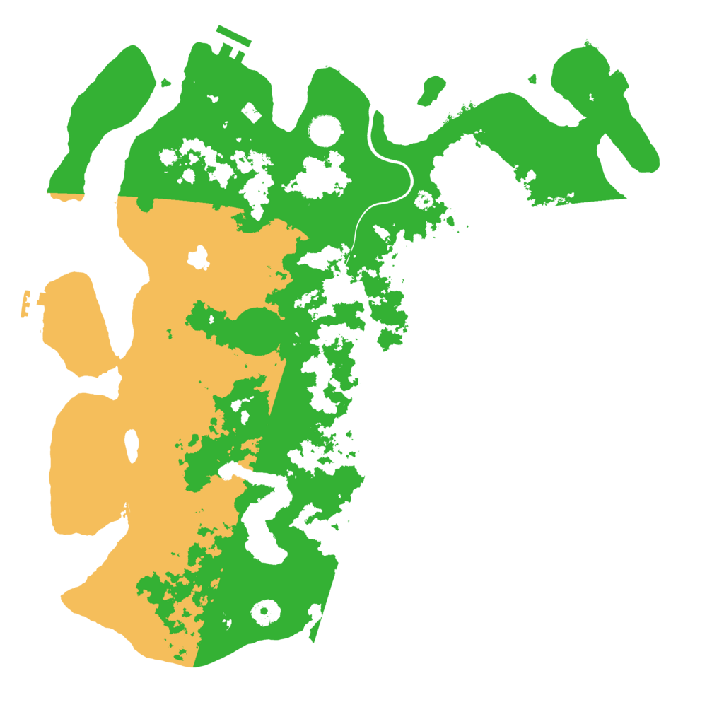 Biome Rust Map: Procedural Map, Size: 4000, Seed: 15793