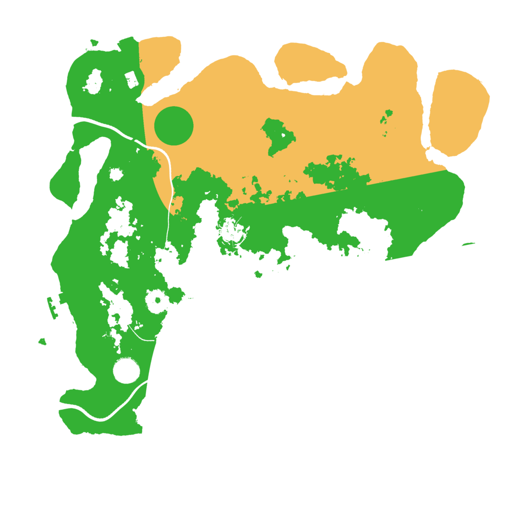 Biome Rust Map: Procedural Map, Size: 3500, Seed: 1874475003