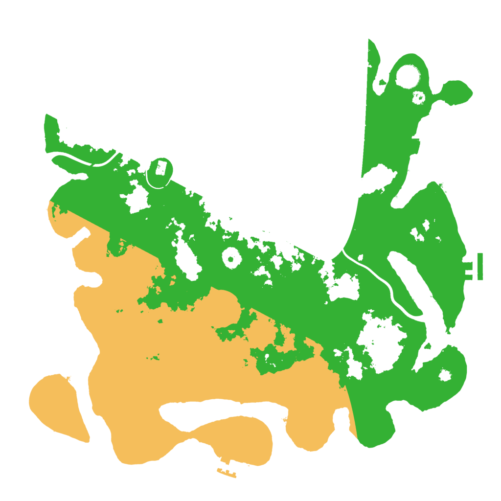 Biome Rust Map: Procedural Map, Size: 3750, Seed: 1089180674