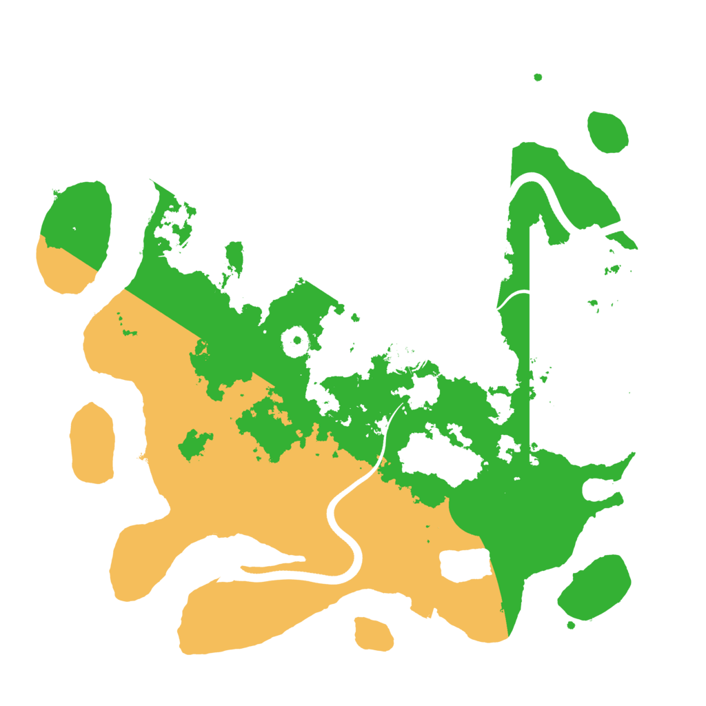 Biome Rust Map: Procedural Map, Size: 3600, Seed: 402066368