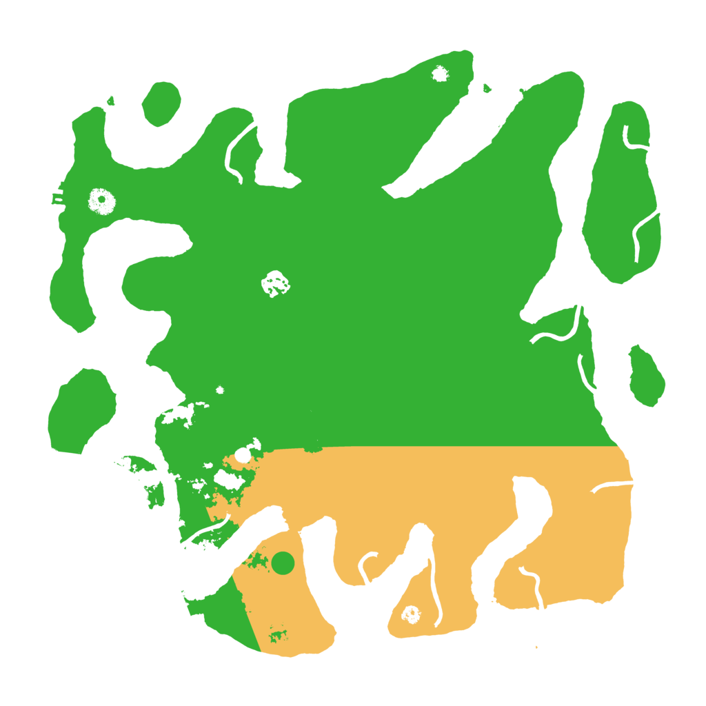 Biome Rust Map: Procedural Map, Size: 4000, Seed: 2304451