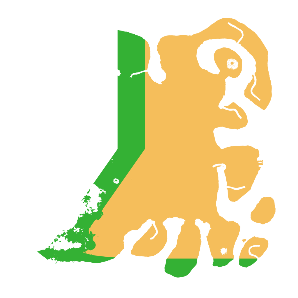 Biome Rust Map: Procedural Map, Size: 4000, Seed: 555079588