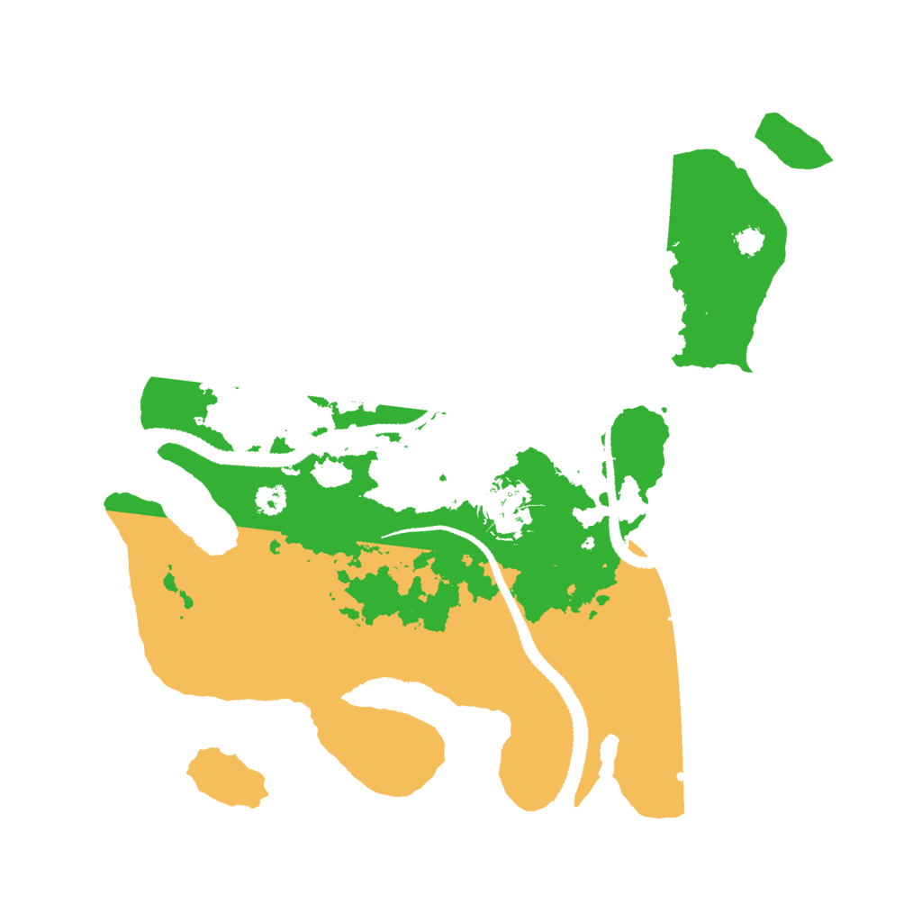 Biome Rust Map: Procedural Map, Size: 3000, Seed: 57616563