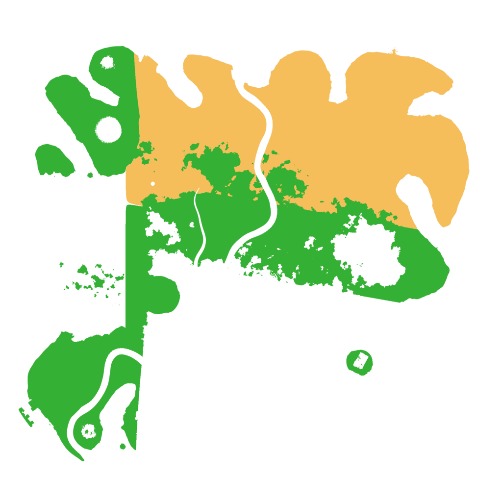 Biome Rust Map: Procedural Map, Size: 3500, Seed: 617918949