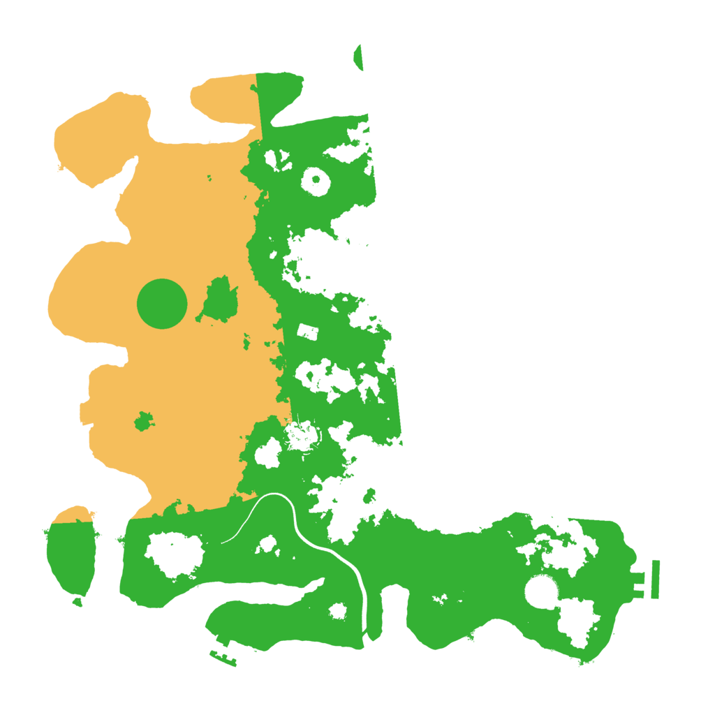 Biome Rust Map: Procedural Map, Size: 3750, Seed: 622773586