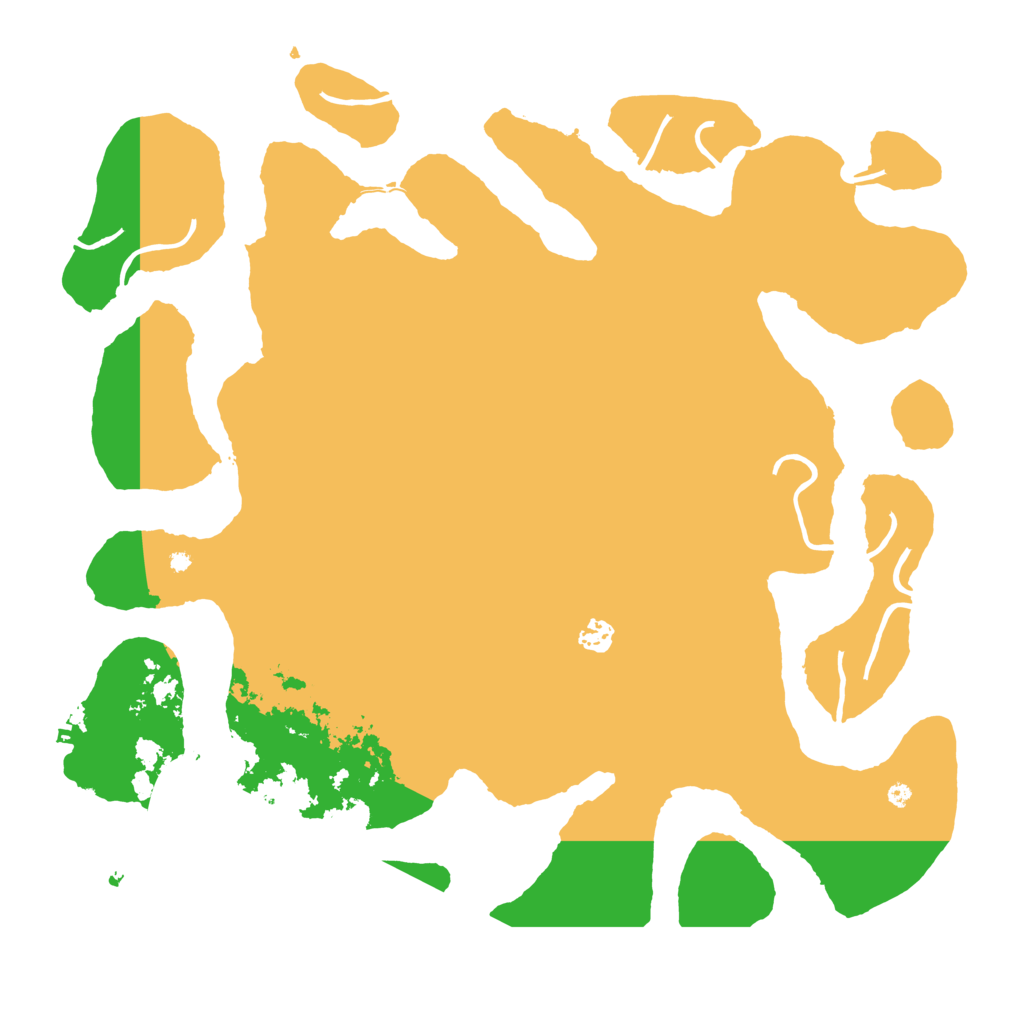 Biome Rust Map: Procedural Map, Size: 4500, Seed: 141009