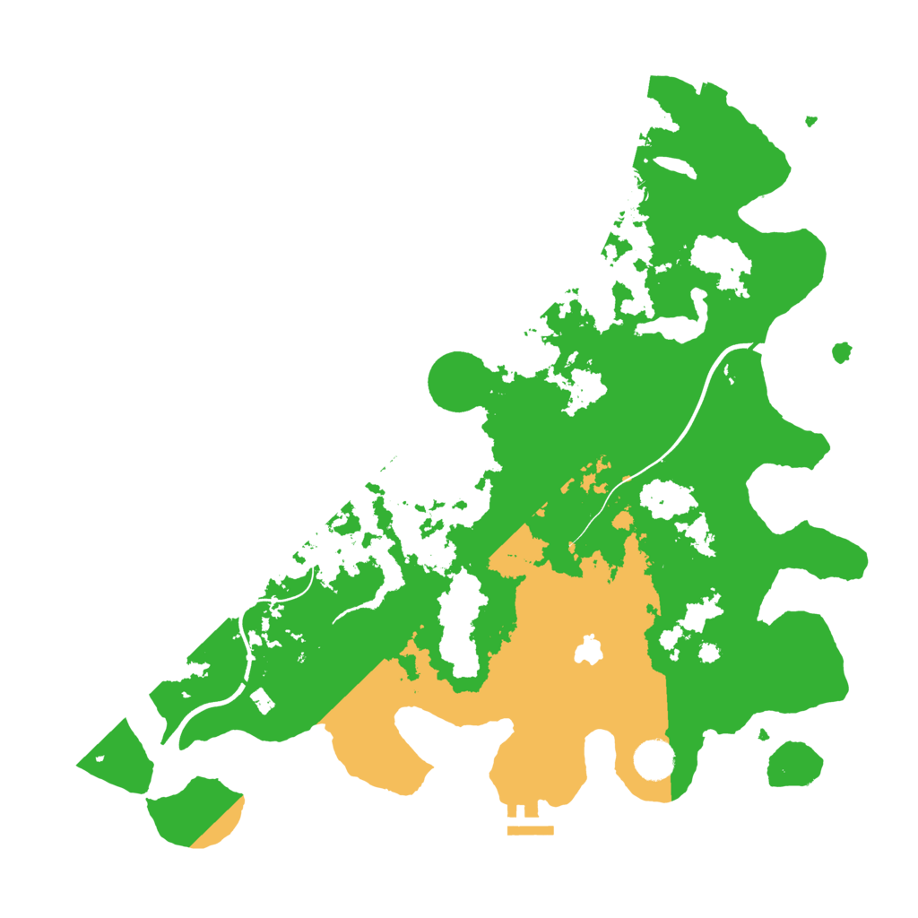 Biome Rust Map: Procedural Map, Size: 4000, Seed: 1752117661