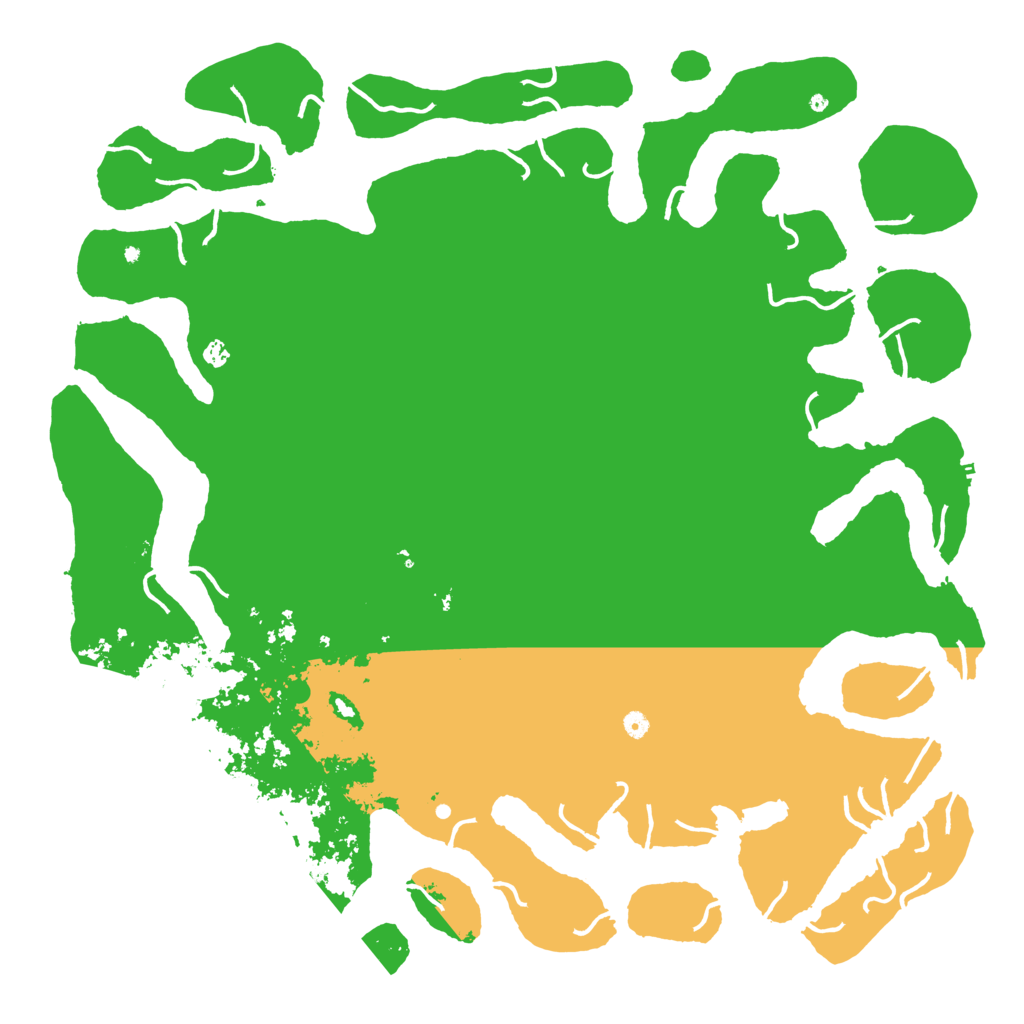 Biome Rust Map: Procedural Map, Size: 6000, Seed: 78775337