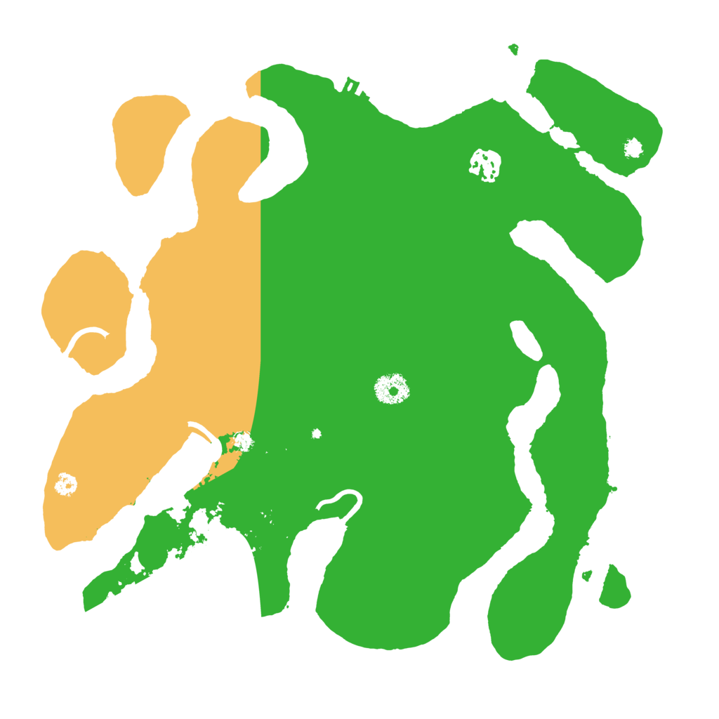 Biome Rust Map: Procedural Map, Size: 3300, Seed: 790