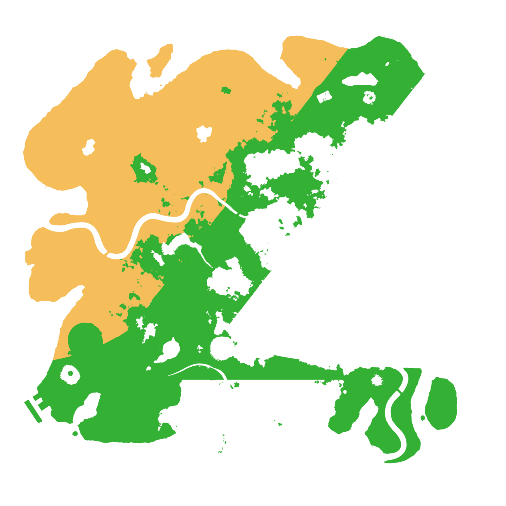 Biome Rust Map: Procedural Map, Size: 4000, Seed: 1163903318