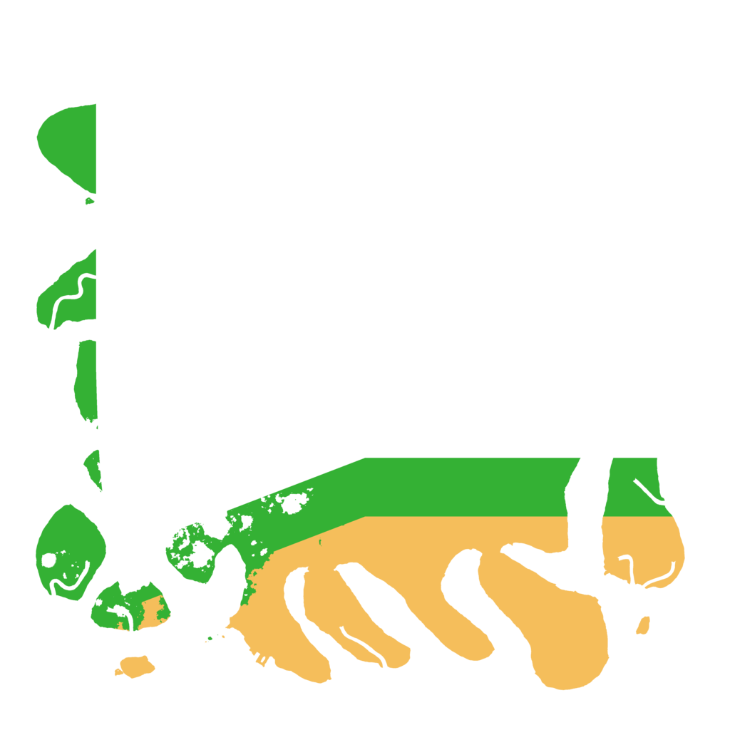 Biome Rust Map: Procedural Map, Size: 4500, Seed: 2742