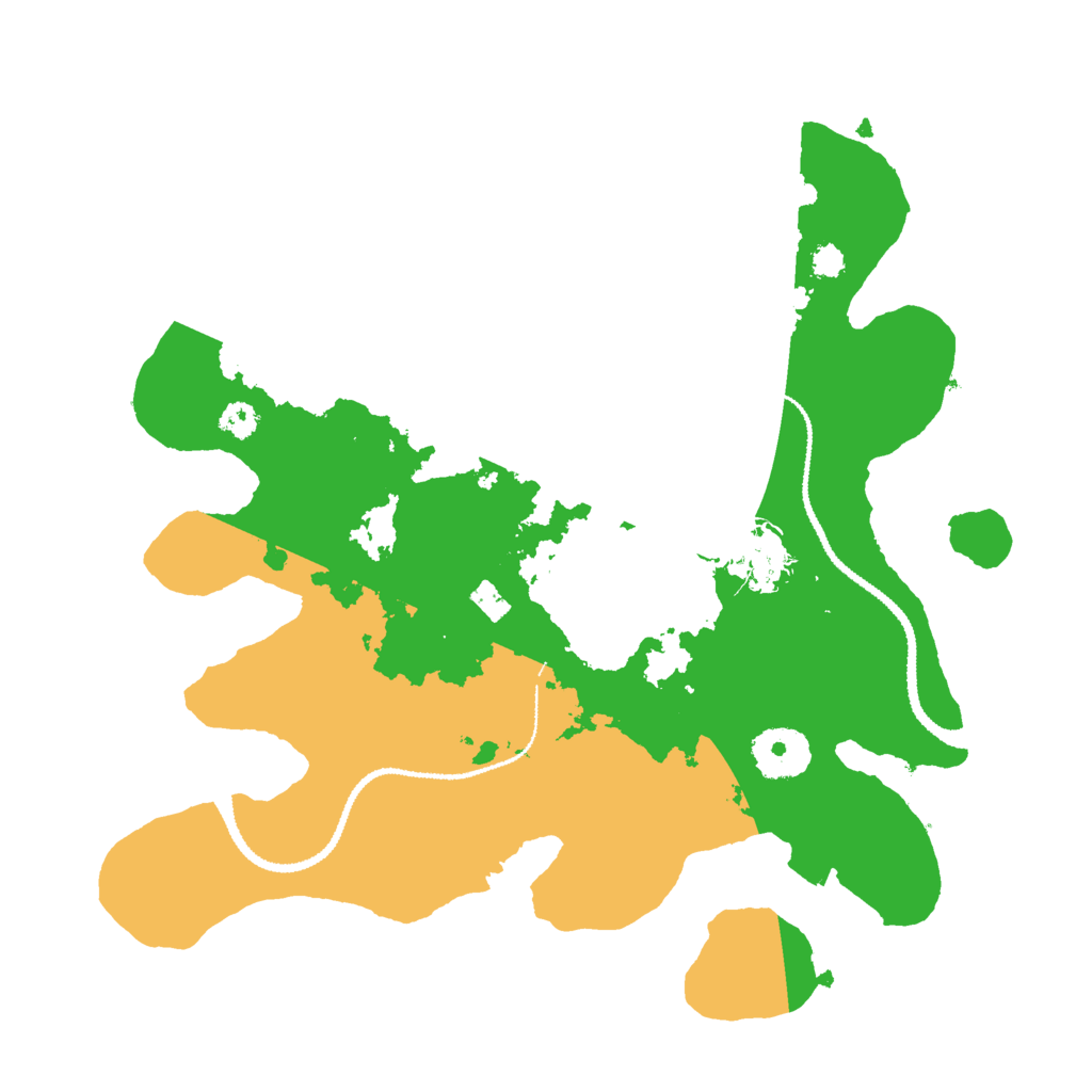Biome Rust Map: Procedural Map, Size: 3000, Seed: 925995094