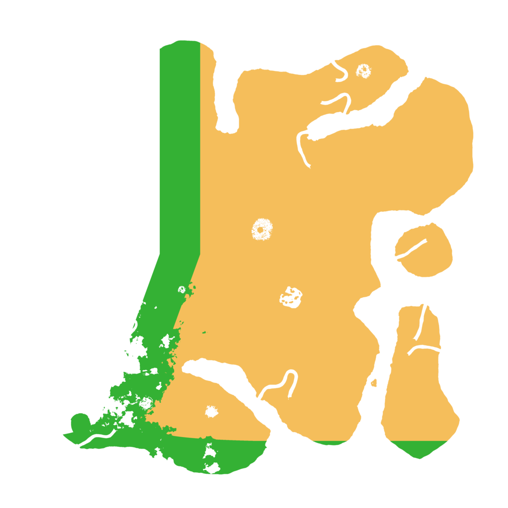 Biome Rust Map: Procedural Map, Size: 3500, Seed: 654313796