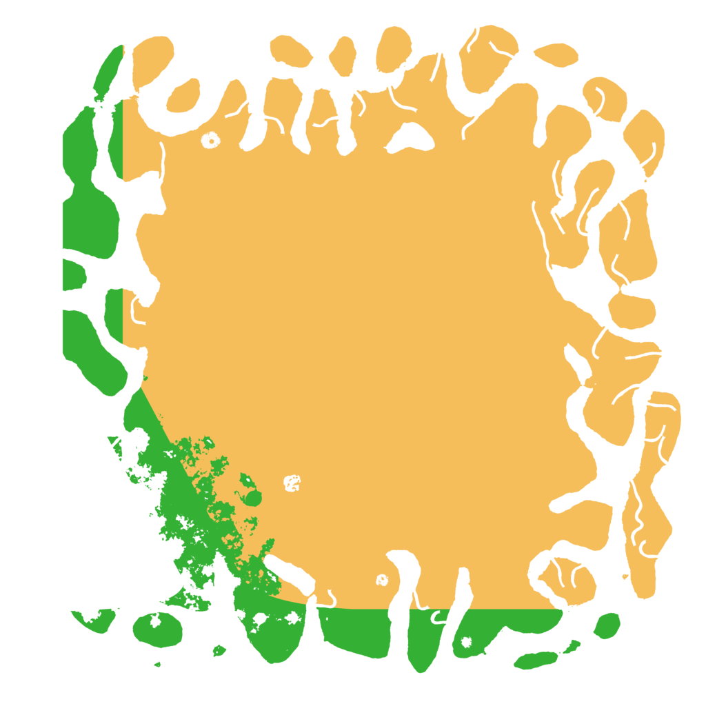 Biome Rust Map: Procedural Map, Size: 6000, Seed: 86180052