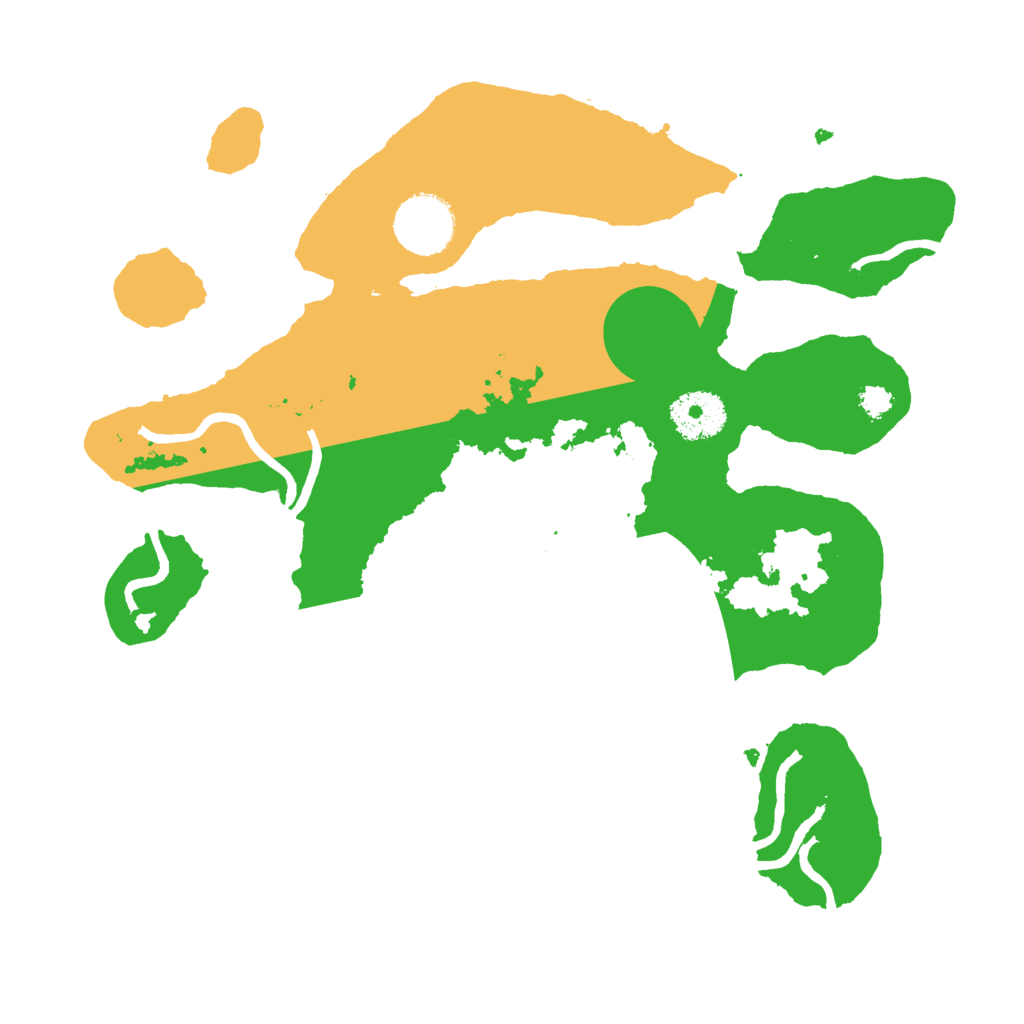 Biome Rust Map: Procedural Map, Size: 3000, Seed: 712322