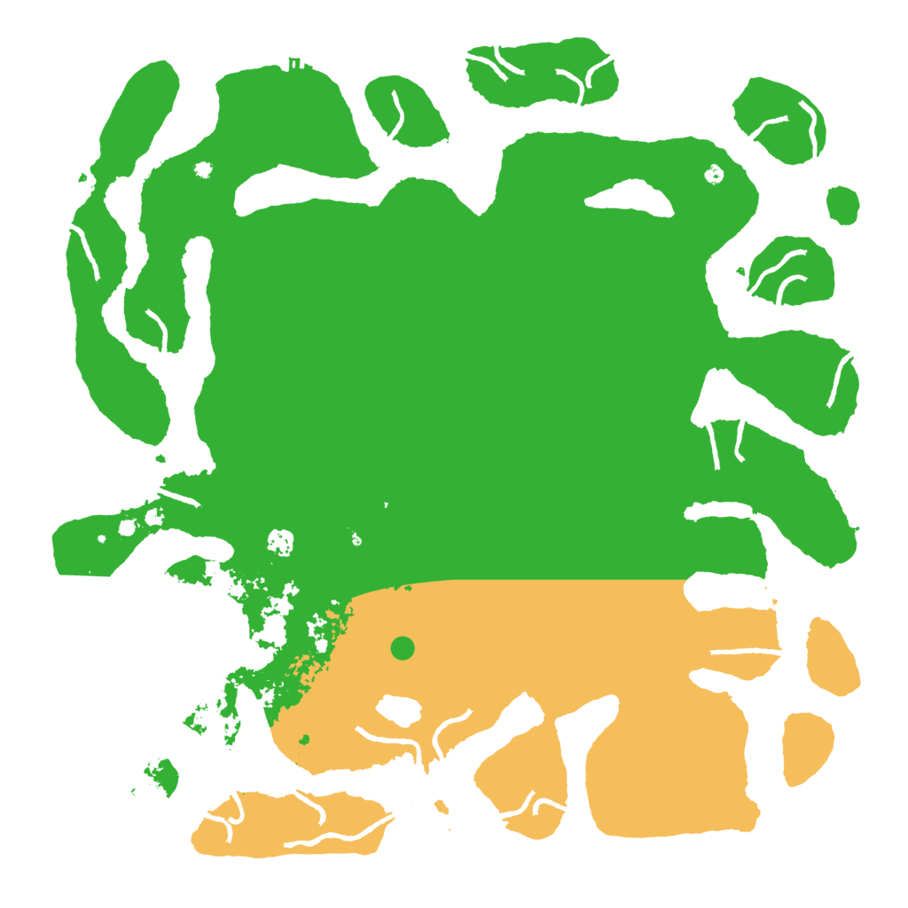 Biome Rust Map: Procedural Map, Size: 5000, Seed: 2698
