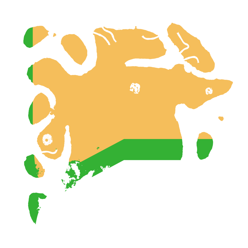 Biome Rust Map: Procedural Map, Size: 3500, Seed: 2092021