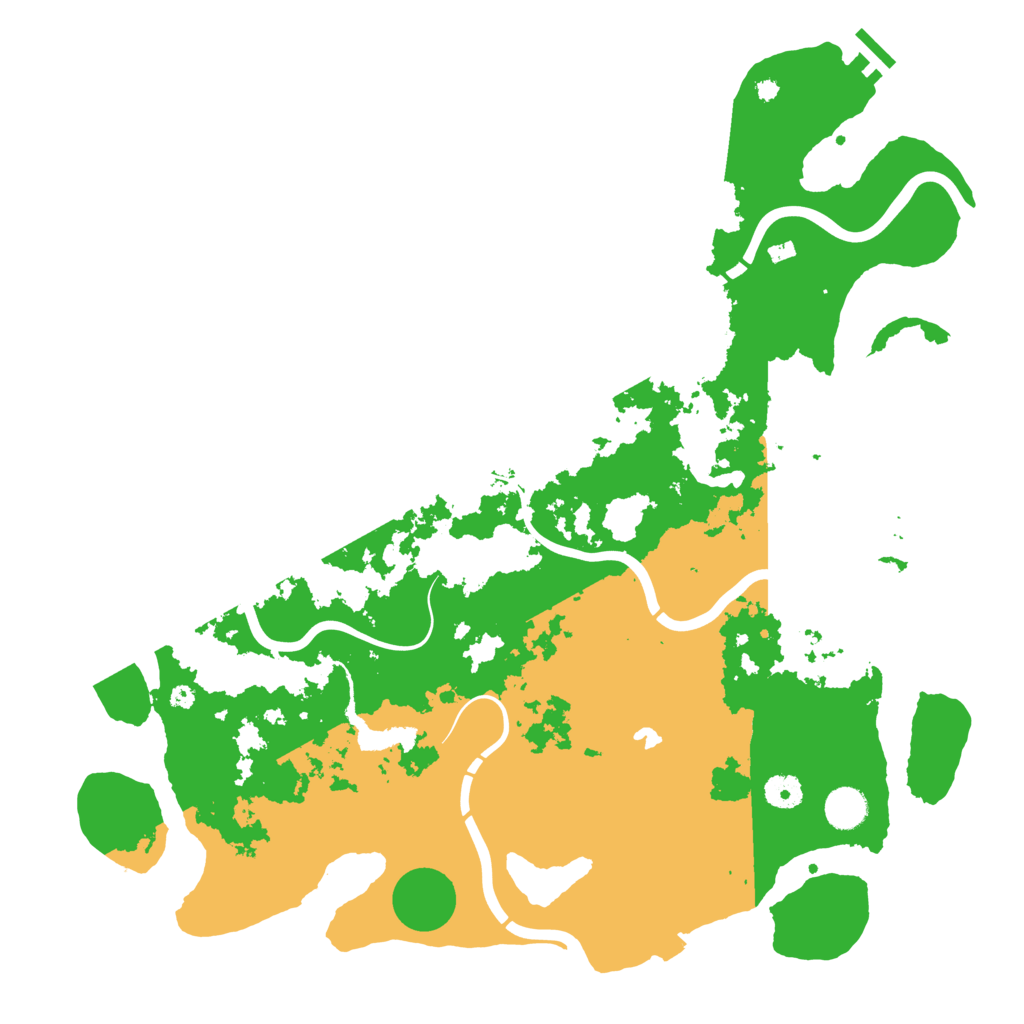 Biome Rust Map: Procedural Map, Size: 4250, Seed: 323