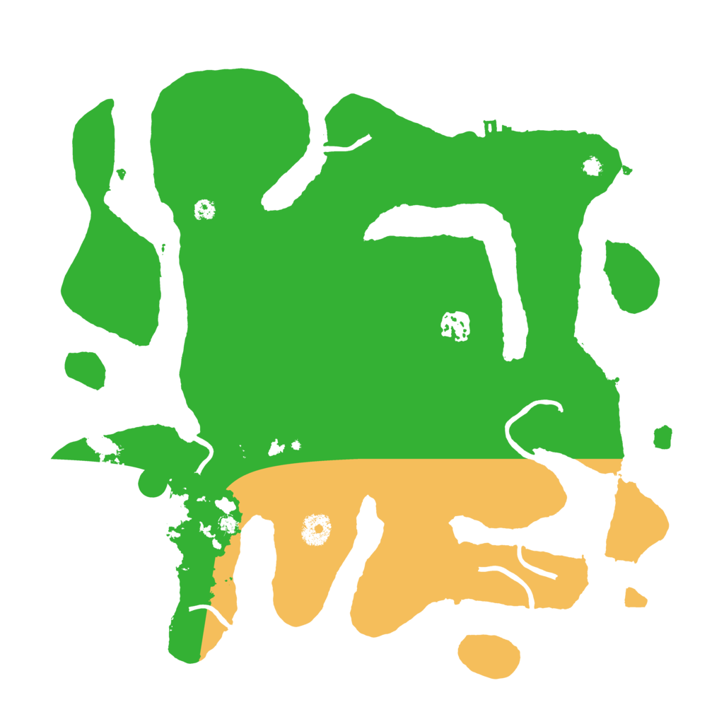 Biome Rust Map: Procedural Map, Size: 3500, Seed: 1389612589