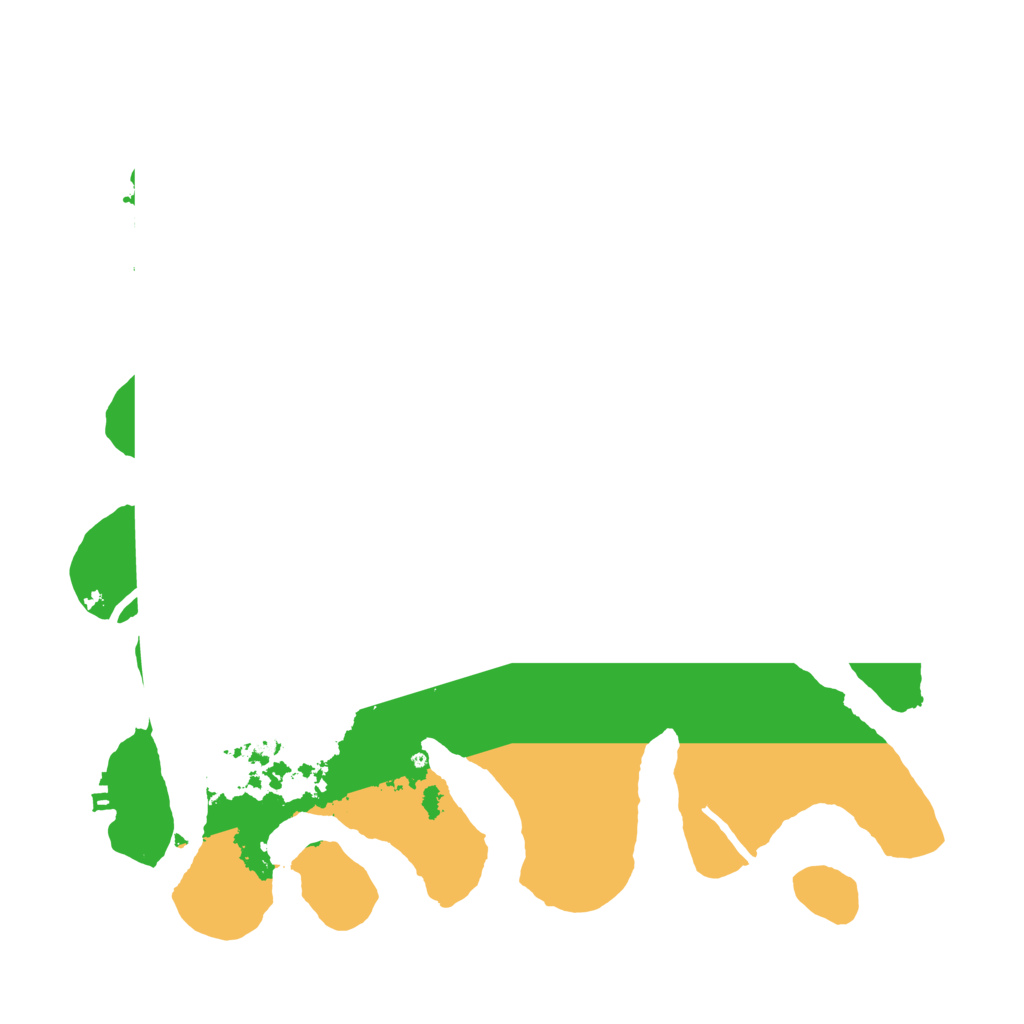 Biome Rust Map: Procedural Map, Size: 3500, Seed: 368121575