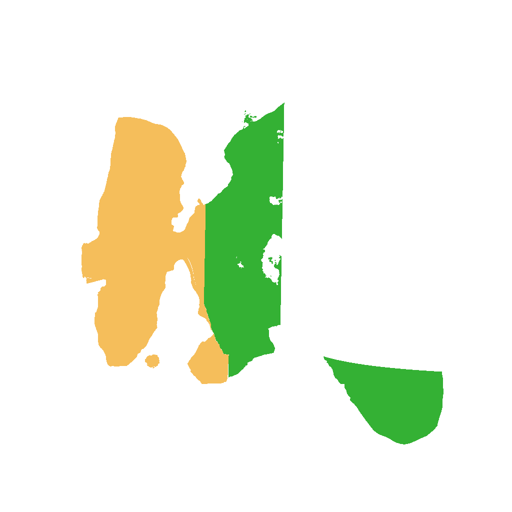 Biome Rust Map: Procedural Map, Size: 1500, Seed: 291010