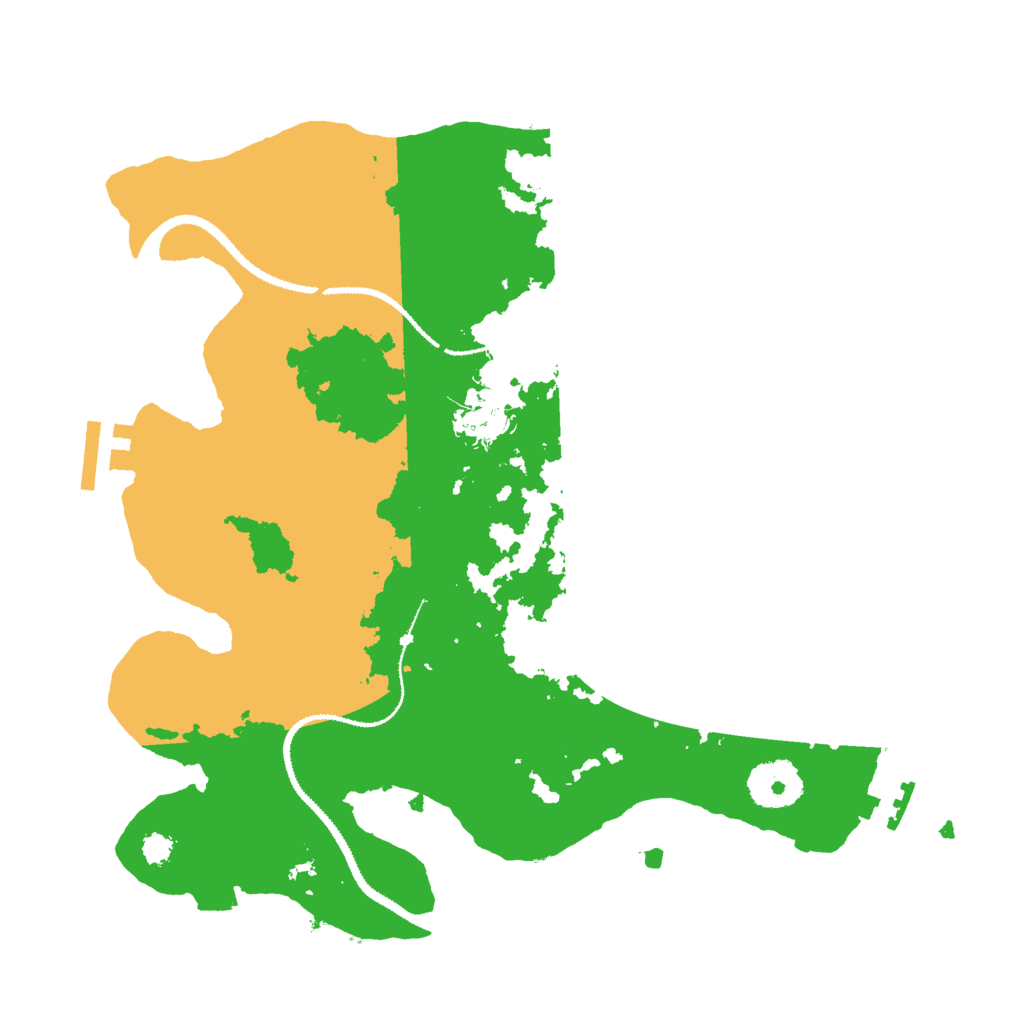 Biome Rust Map: Procedural Map, Size: 3000, Seed: 1354542333