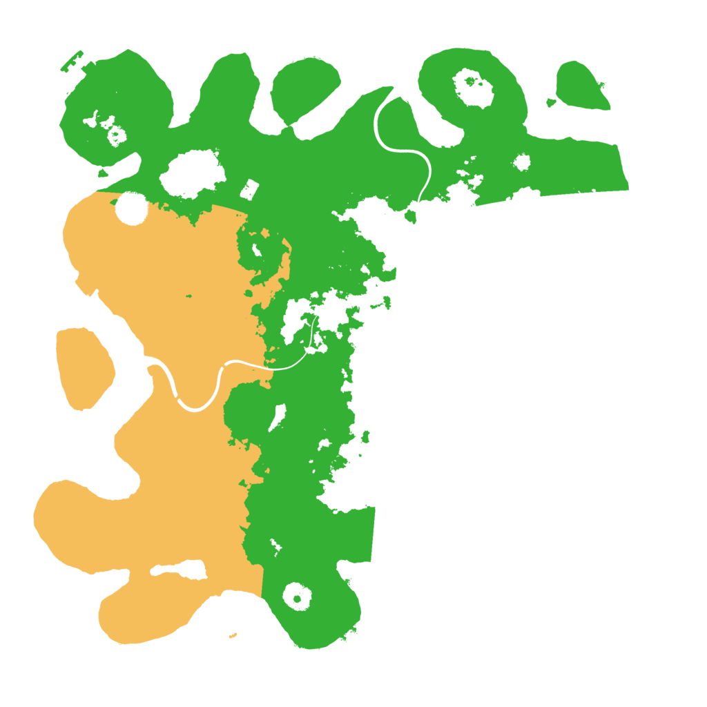 Biome Rust Map: Procedural Map, Size: 3800, Seed: 84338031