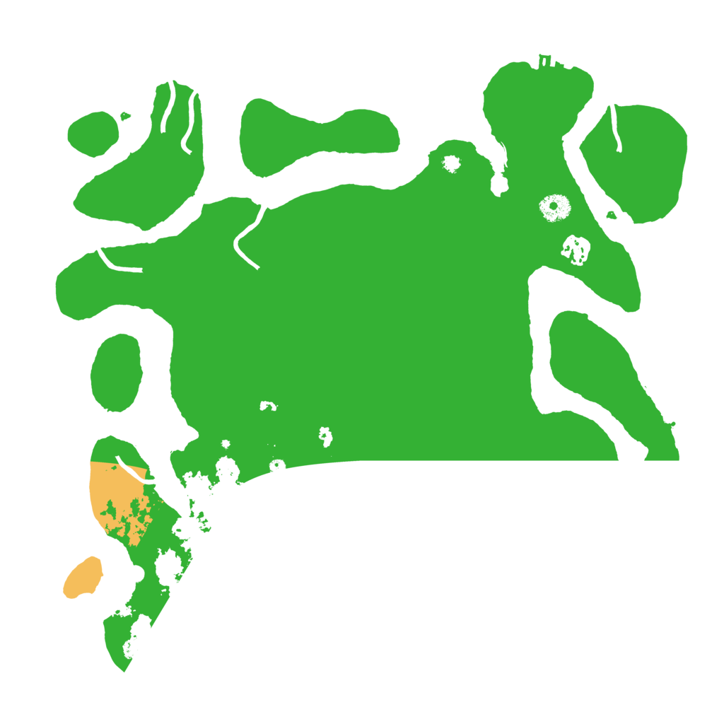 Biome Rust Map: Procedural Map, Size: 3750, Seed: 78034554