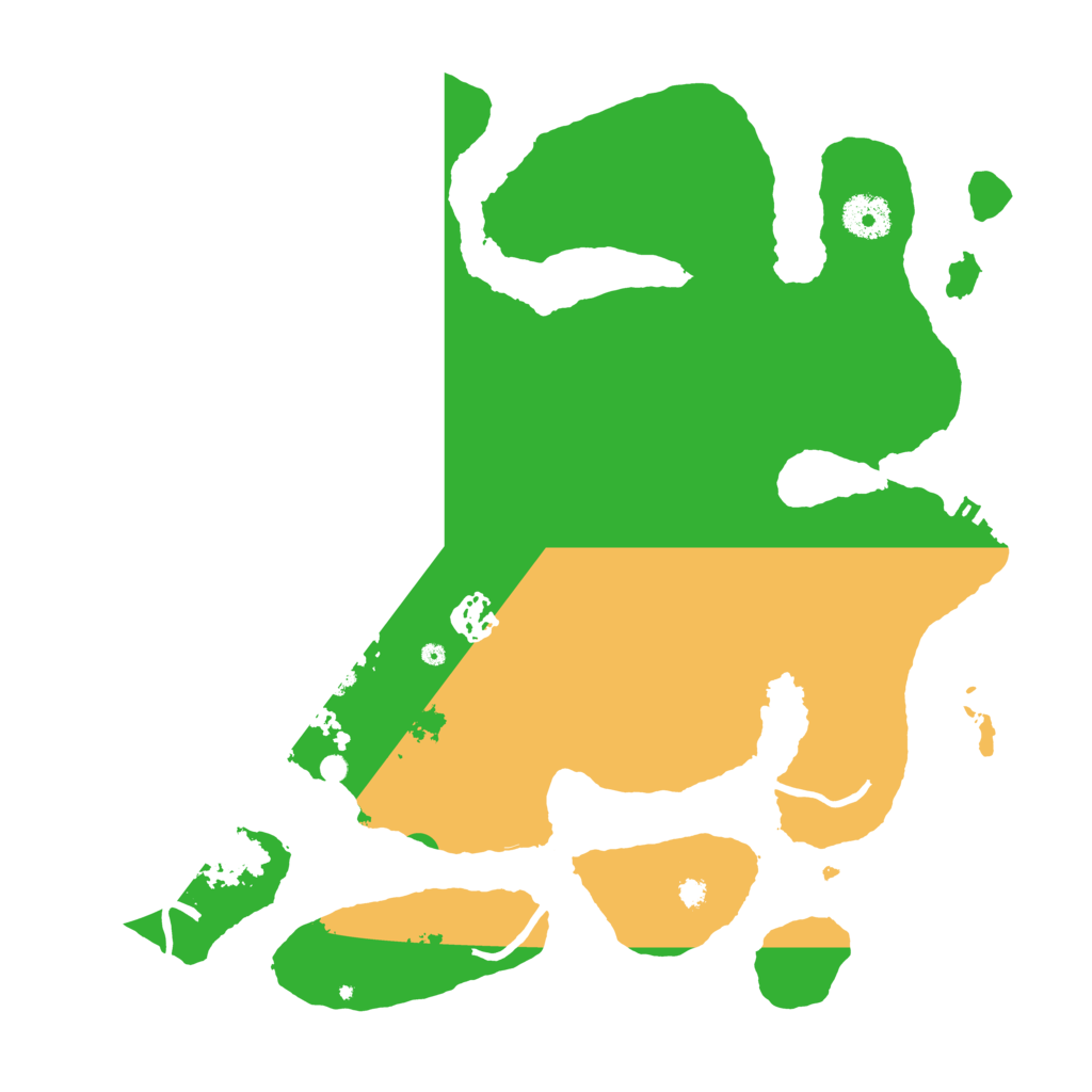 Biome Rust Map: Procedural Map, Size: 3500, Seed: 829275807