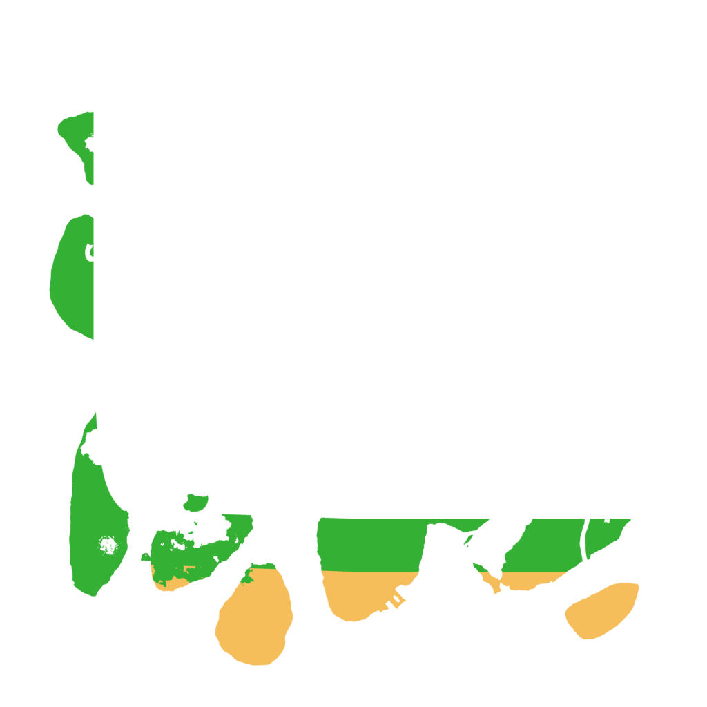 Biome Rust Map: Procedural Map, Size: 3500, Seed: 1994623039