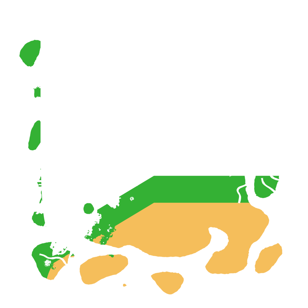 Biome Rust Map: Procedural Map, Size: 4000, Seed: 8125789