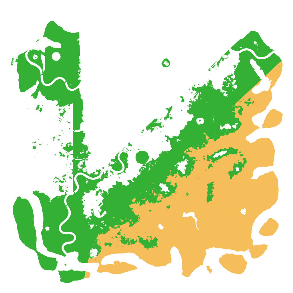 Biome Rust Map: Procedural Map, Size: 6000, Seed: 1542154