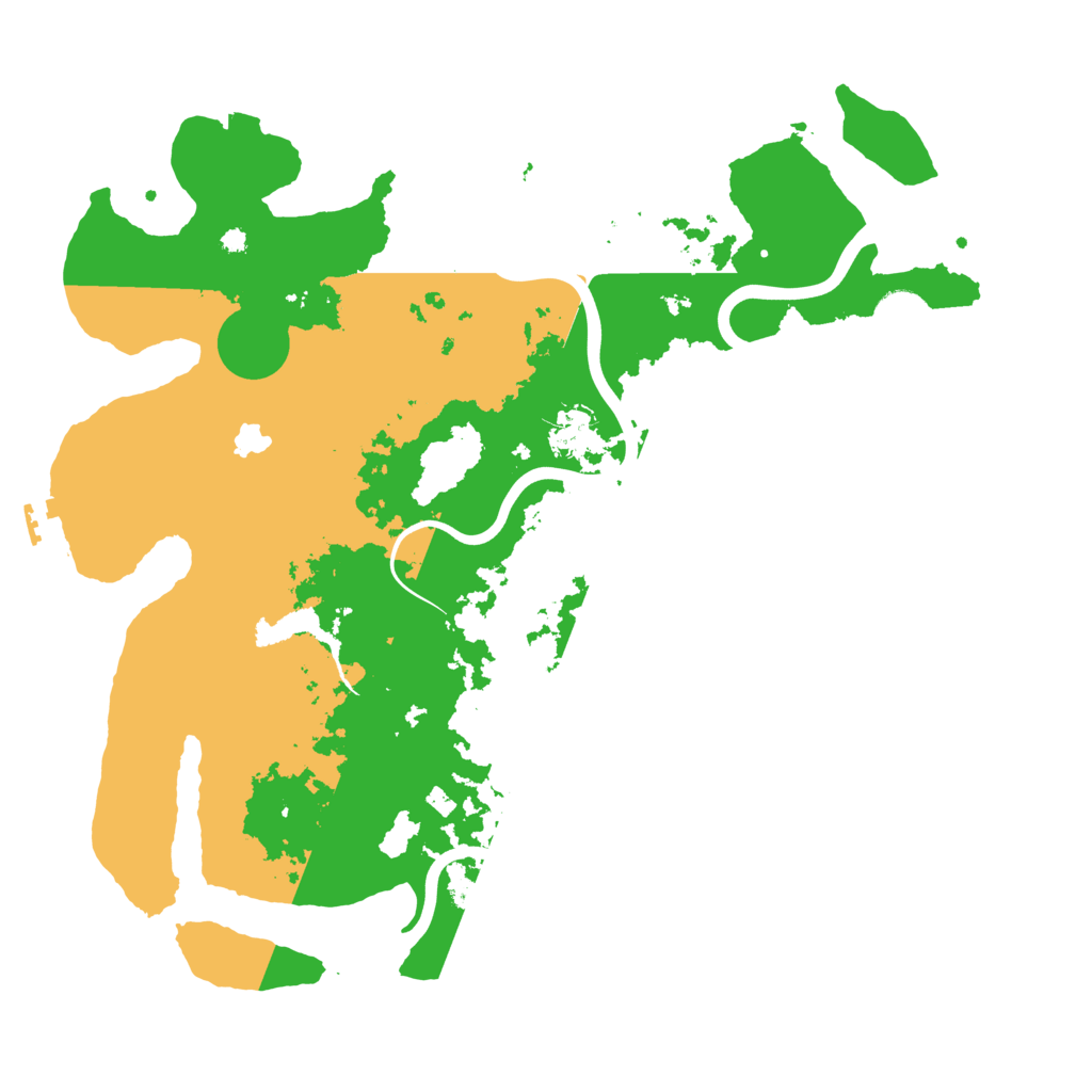 Biome Rust Map: Procedural Map, Size: 4000, Seed: 29101990