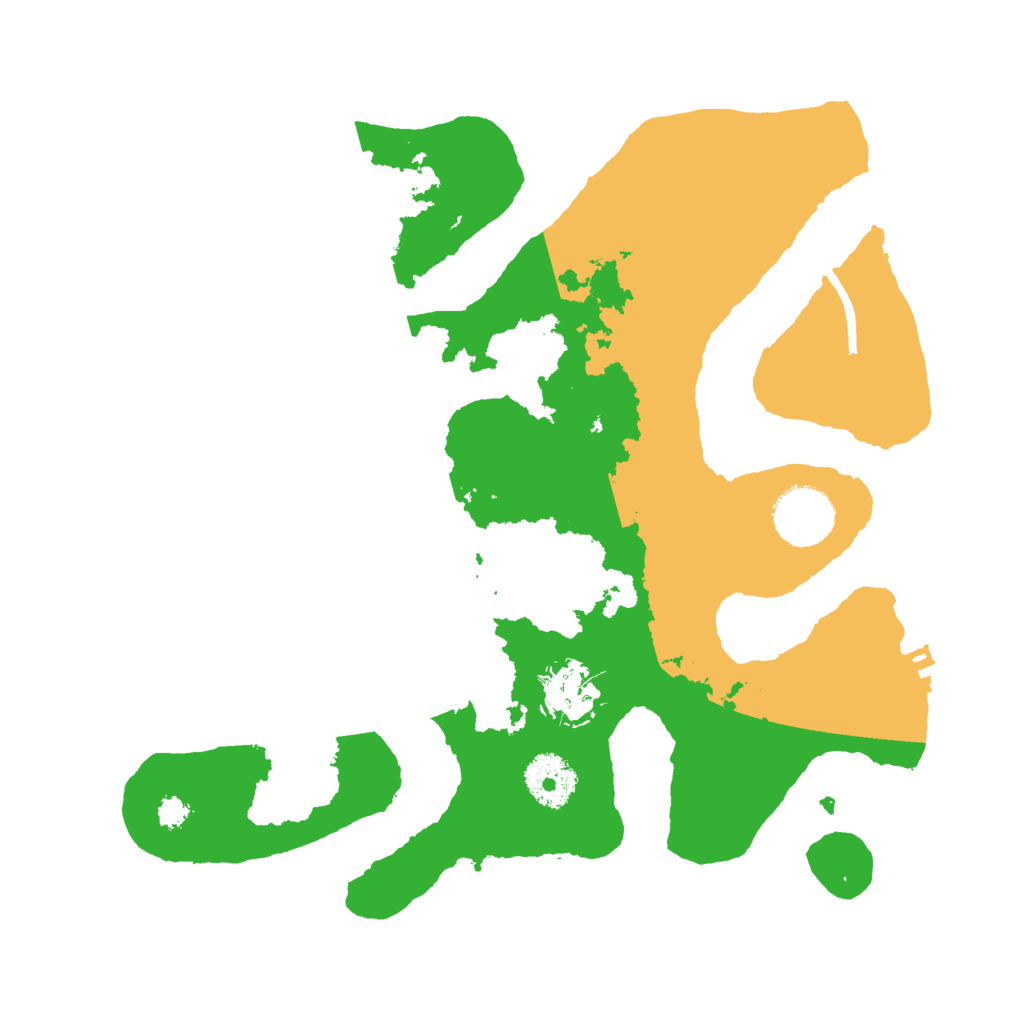 Biome Rust Map: Procedural Map, Size: 3000, Seed: 387360