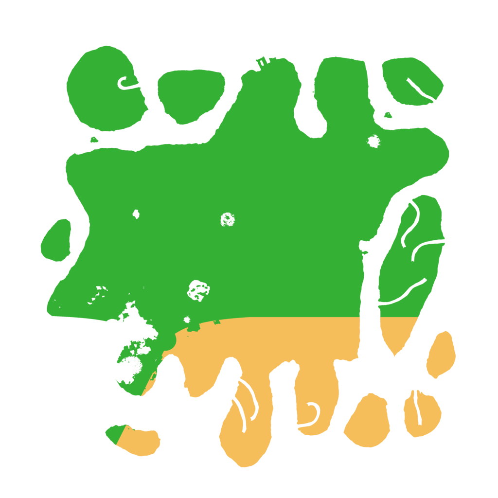 Biome Rust Map: Procedural Map, Size: 3500, Seed: 342714645