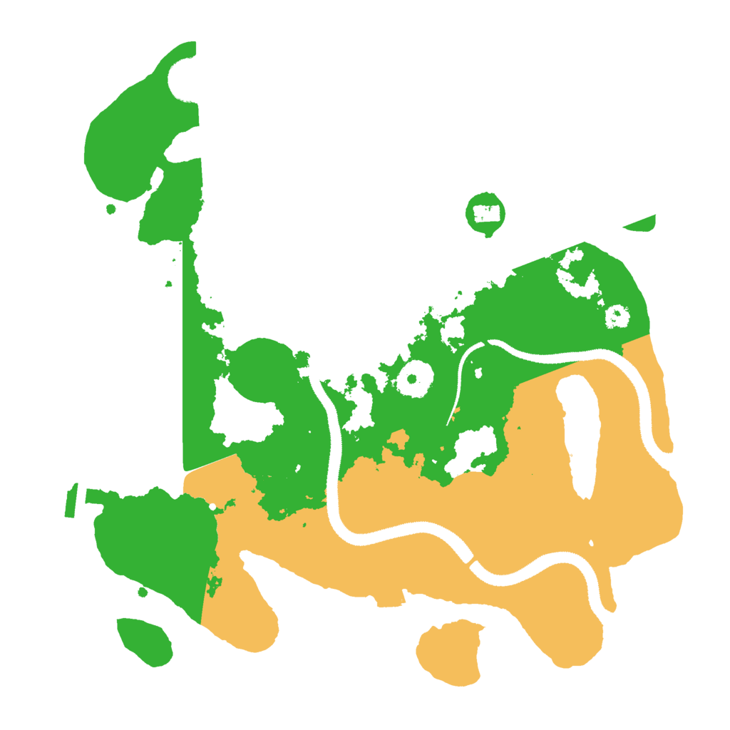 Biome Rust Map: Procedural Map, Size: 3000, Seed: 824218