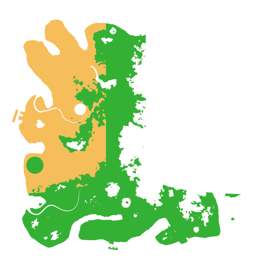 Biome Rust Map: Procedural Map, Size: 4096, Seed: 1982684908