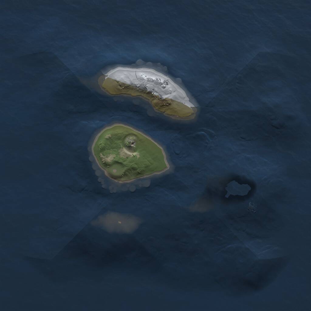 Rust Map: Procedural Map, Size: 1500, Seed: 248918007, 1 Monuments